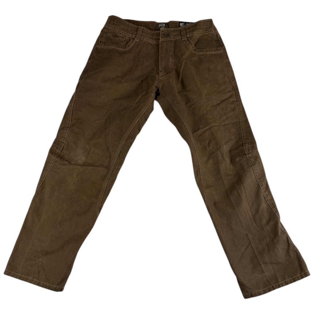 KUHL‎ Born In The Mountains Authentic Pants Mens 34x30 (33x29.5) Brown Hiking